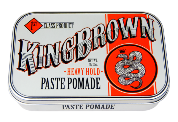 King Brown Heavy Hold Paste Pomade