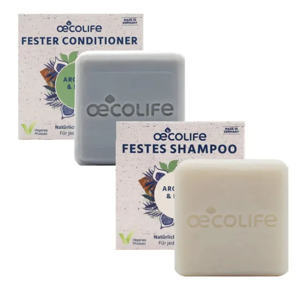 Festes Shampoo Arganöl & Feige